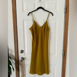 A New Day Mustard Slip Dress